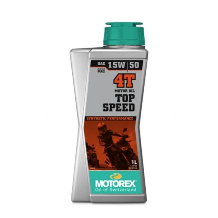 Olio motore MOTOREX Top Speed 4T SAE 15w50 1l
