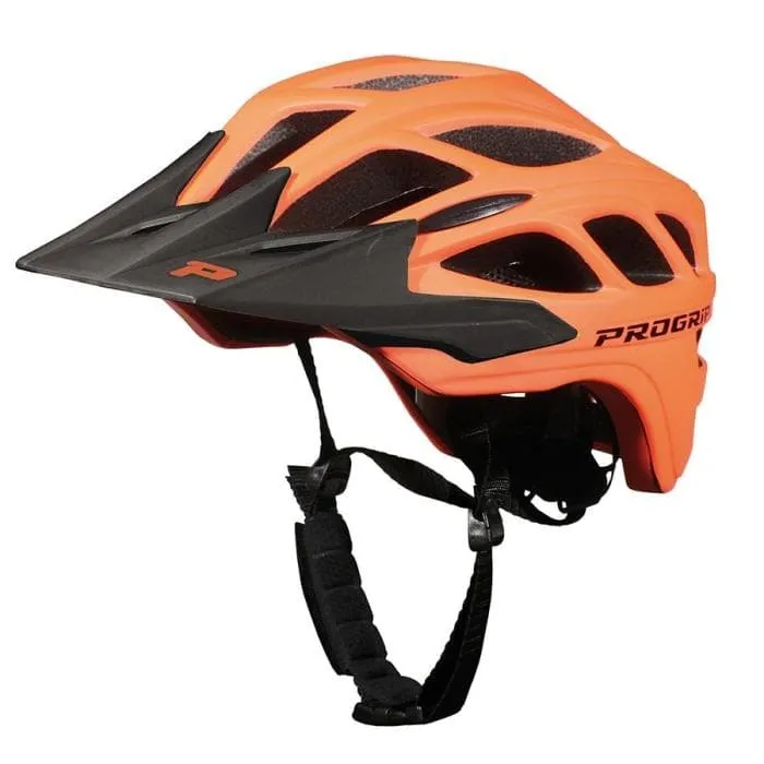 Casco Bici PROGRIP arancio fluo matt