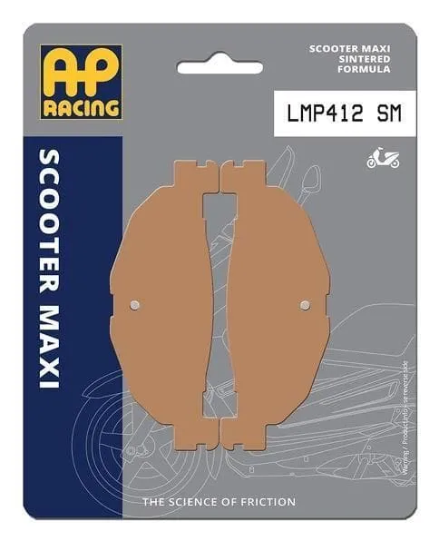 Pastiglie freno AP RACING 412 SM sinter