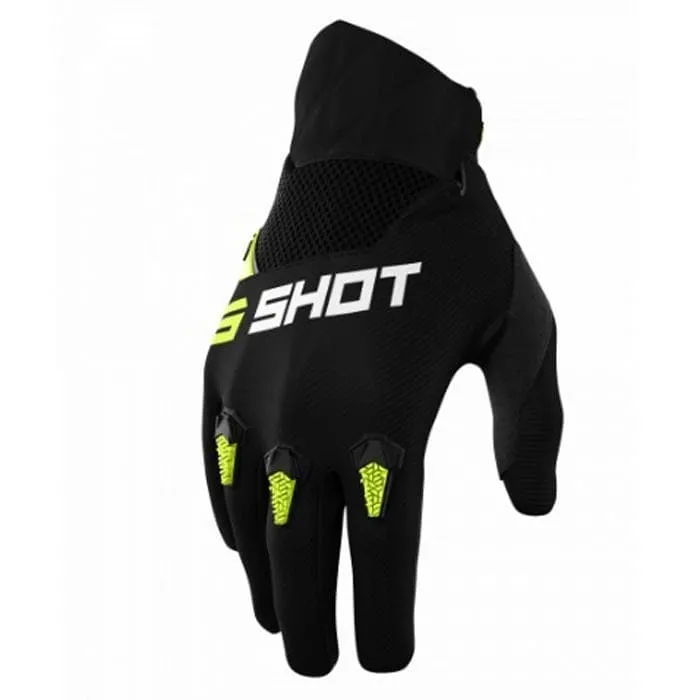 Guanti cross | enduro SHOT DEVO neon yellow