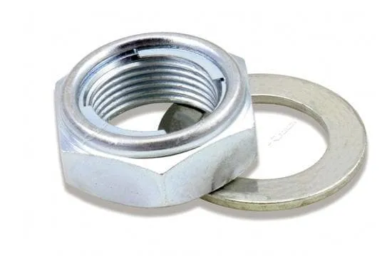 Dado perno ruota post. BOLT con rosetta 22mm zincato