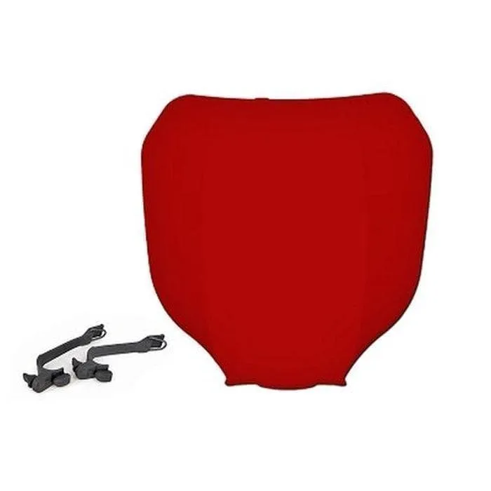 Maschera cross portanumero rossa TNT