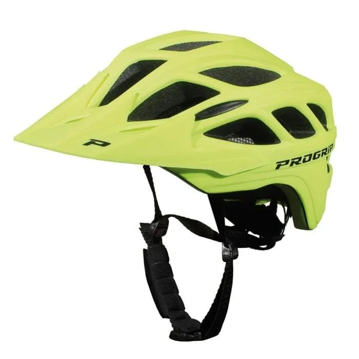 Casco Bici PROGRIP giallo fluo