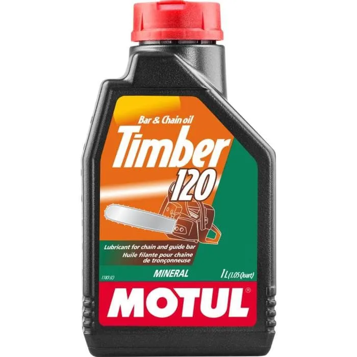 Olio catena motosega MOTUL TIMBER 120 1 lt minerale