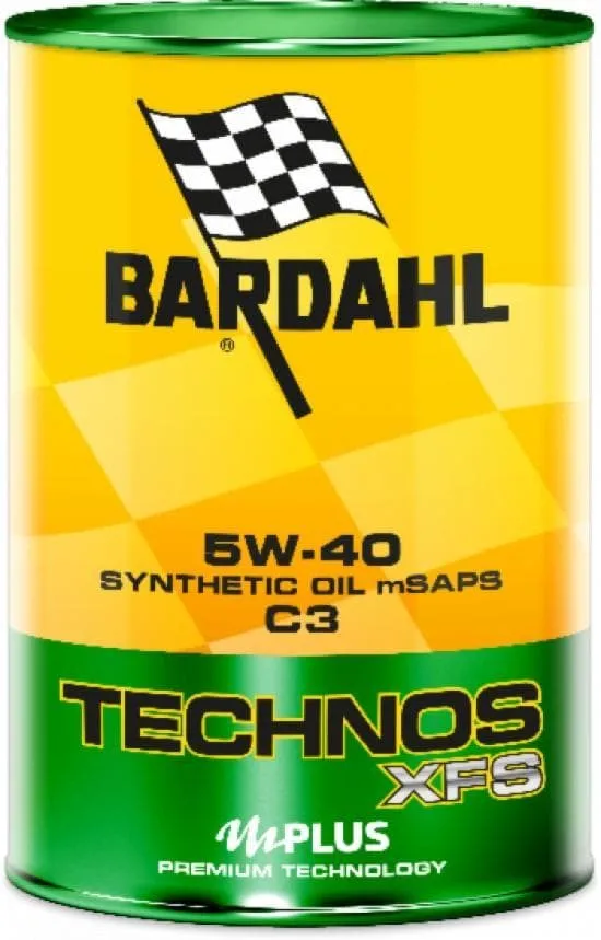 Olio auto BARDAHL TECHNOS XFS 5W40 C3 1 lt