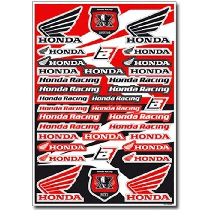 Kit adesivi loghi sponsor HONDA all models BLACKBIRD