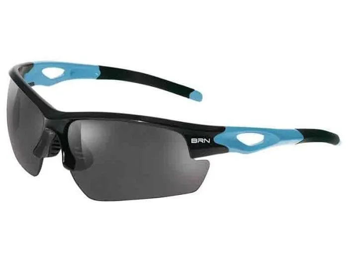 Occhiali da sole bici BRN Cloud blue con 3 lenti intercambiabili