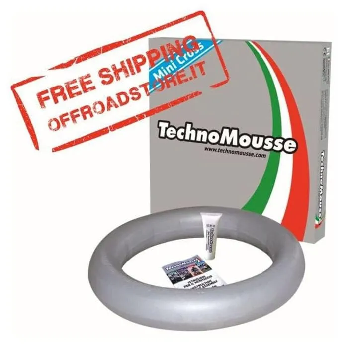 Mousse TECHNOMOUSSE MINICROSS posteriore 80/100-12