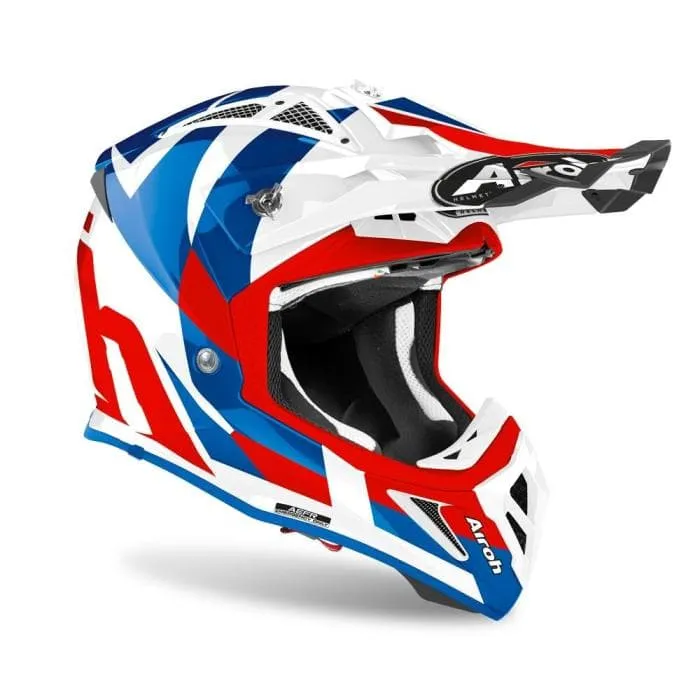 Casco Cross | Enduro AIROH AVIATOR ACE TRICK blue gloss