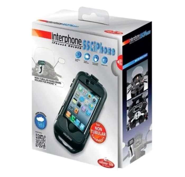 Custodia rigida per manubri non tubolari Interphone SSCIPHONE - Cellular line