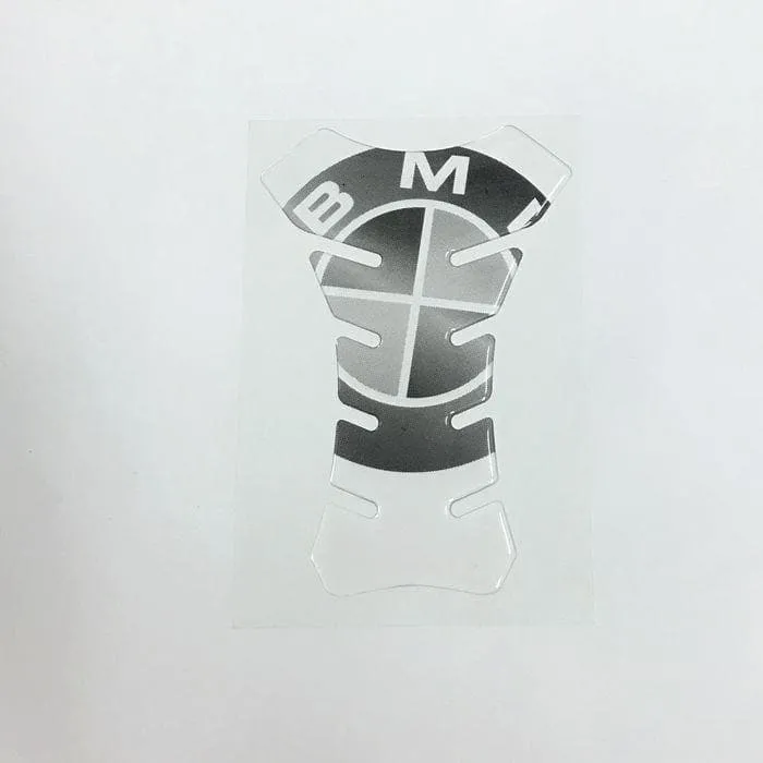 Adesivo protettivo 3D racing tank protector logo BMW supertrasparente