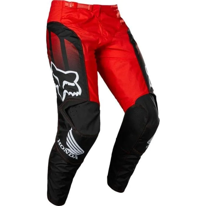 Pantaloni cross | enduro FOX 180 Honda pant nero | rosso
