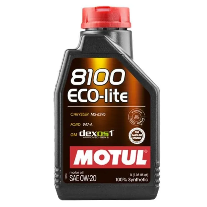 Olio auto MOTUL 8100 ECO-LITE 0W20 1 lt