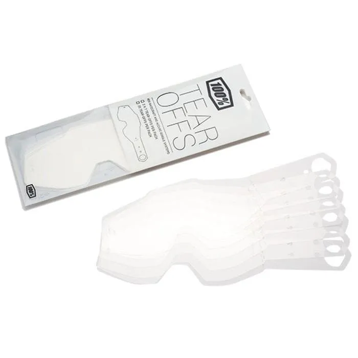 Lente a strappo 100% accuri-strata-racecraft laminate 2 confezioni da 7 pz