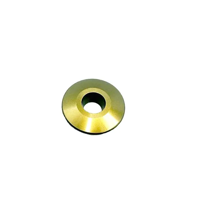 Piattello valvola Scarico in ergal Anodizzazzione Dura yx e gpx