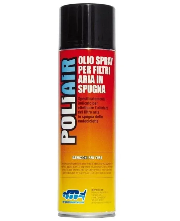 Olio filtro spray Poliair 500ml