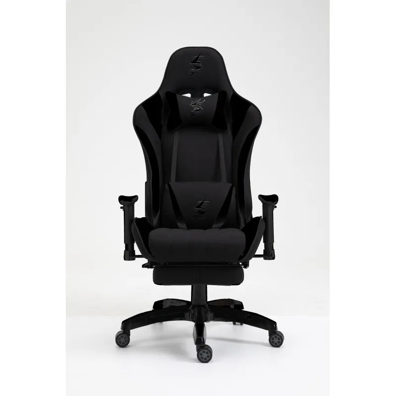 Poltrona Sedia Gaming In Tessuto SparkGaming NERA - ZK5020