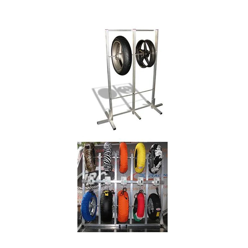 Rastrelliera per 10 cerchi