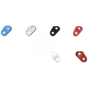 RFTR244SIL - Kit Piastrine Supporto Poggia Piede - Up&Down / Silver