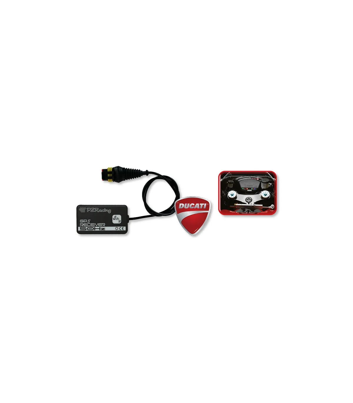Ricevitore Gps PZ Racing DE600 Ducati 749 / 999 / 848 / 1098 / 1198
