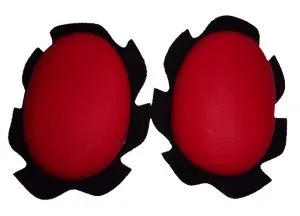 SAPFROS - Saponette lightech knee sliders modello Filler rosse,