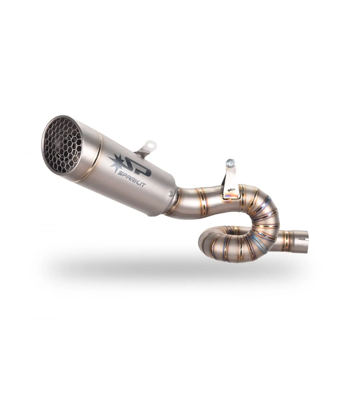 SEMI-KIT CON RACCORDO E SILENZIATORE GRID-O SPARK TRIUMPH STREET TRIPLE 765 RS / R / S 2017-2022