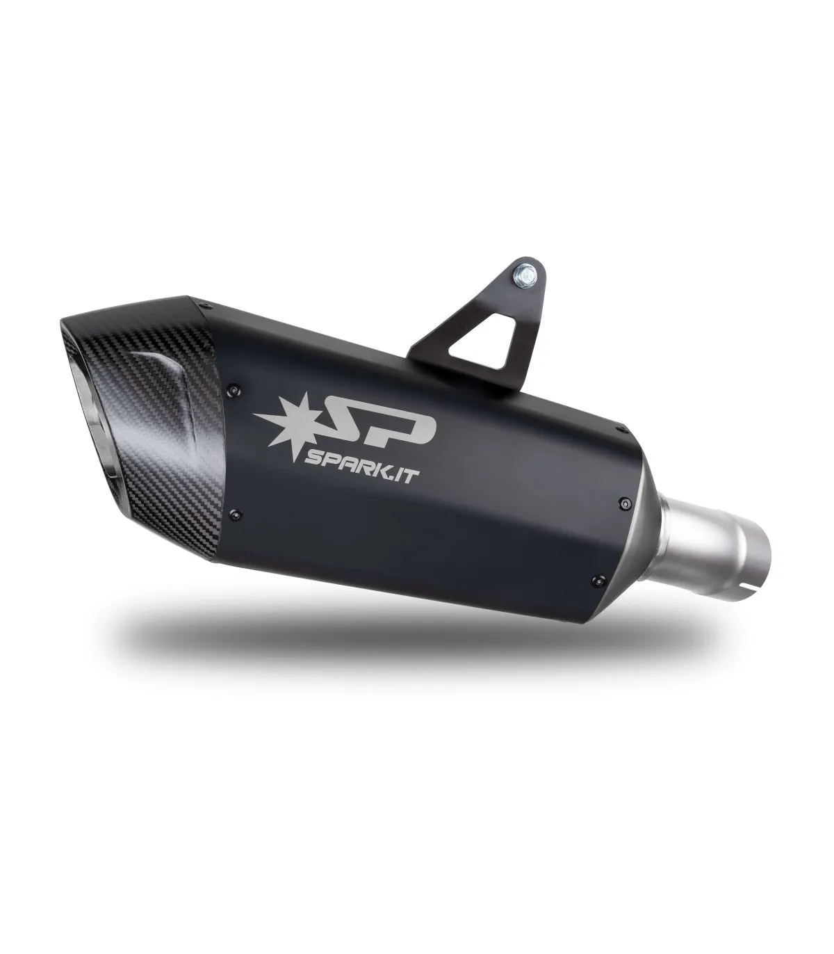 SILENZIATORE TITANIO NERO OPACO FIGHTER EVO SPARK BMW S 1300 GS 2023-2024
