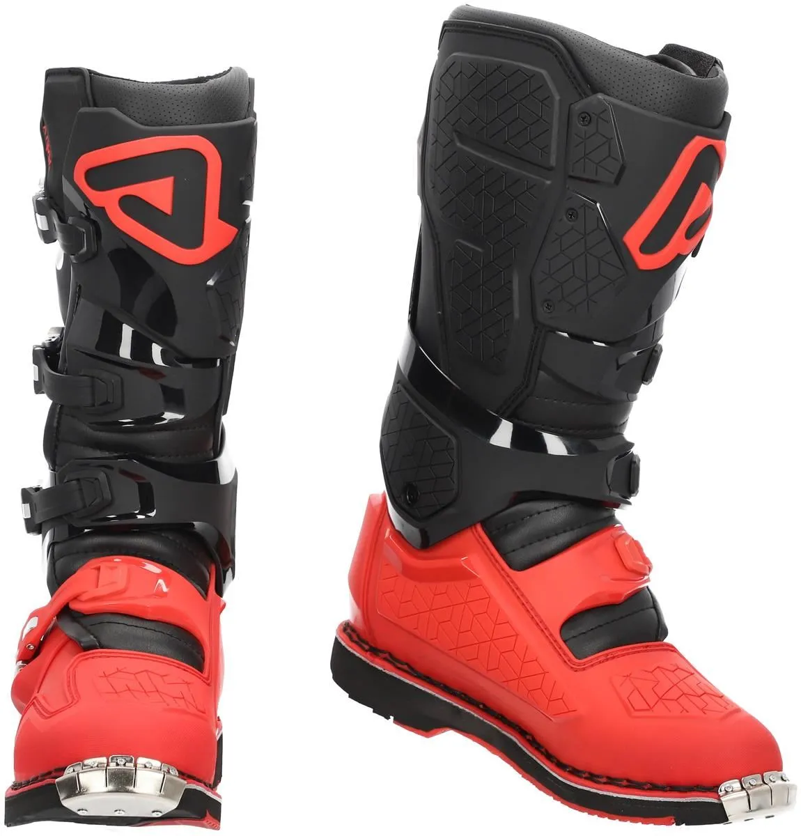 Stivali cross enduro Acerbis X-ROCK MM TWO Rosso/Nero