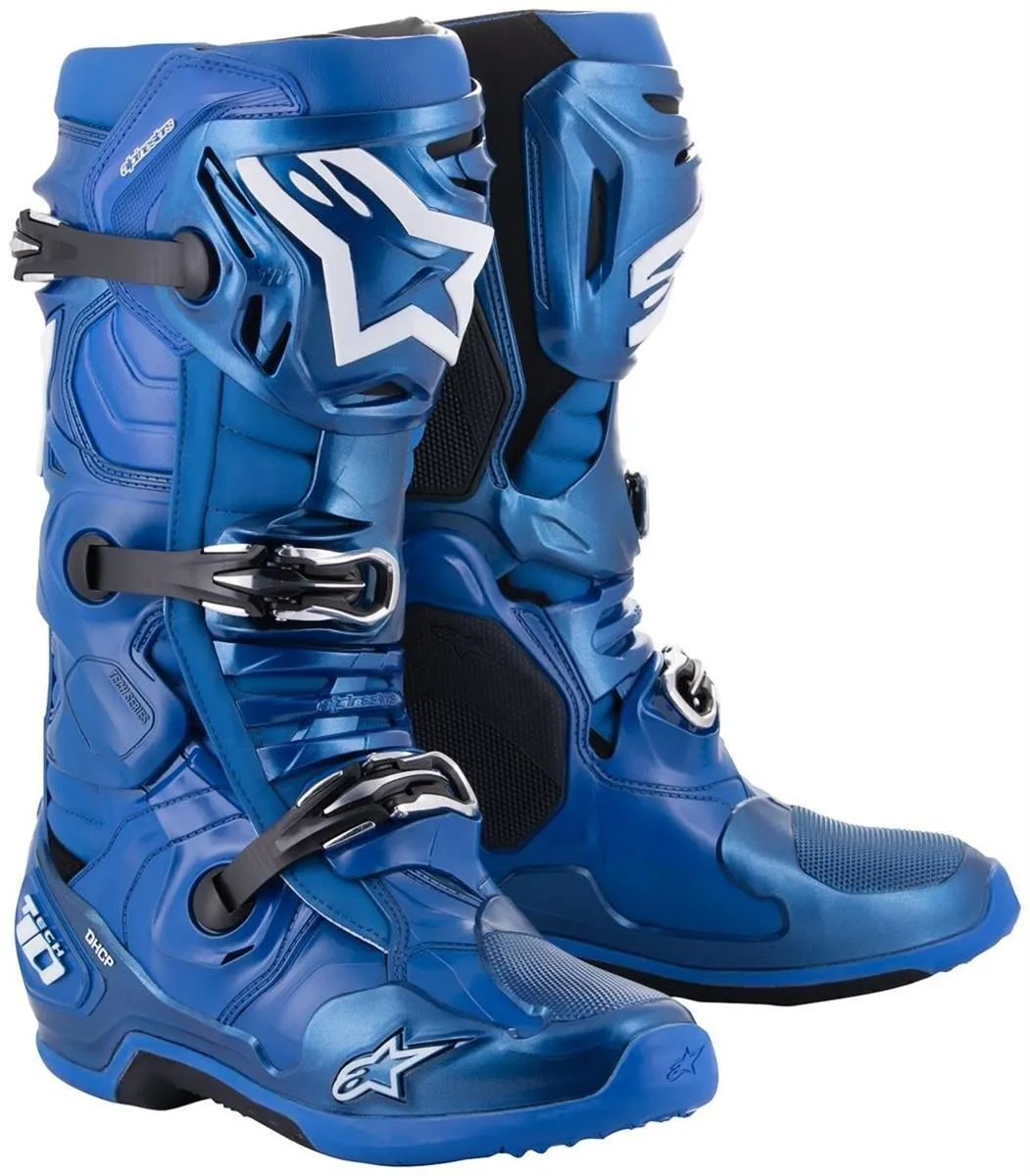 Stivali cross enduro Alpinestars Tech 10 blu