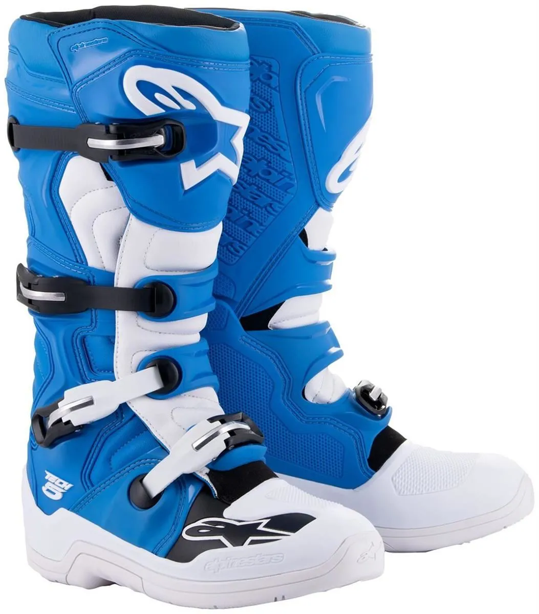 Stivali cross enduro Alpinestars Tech 5 blu