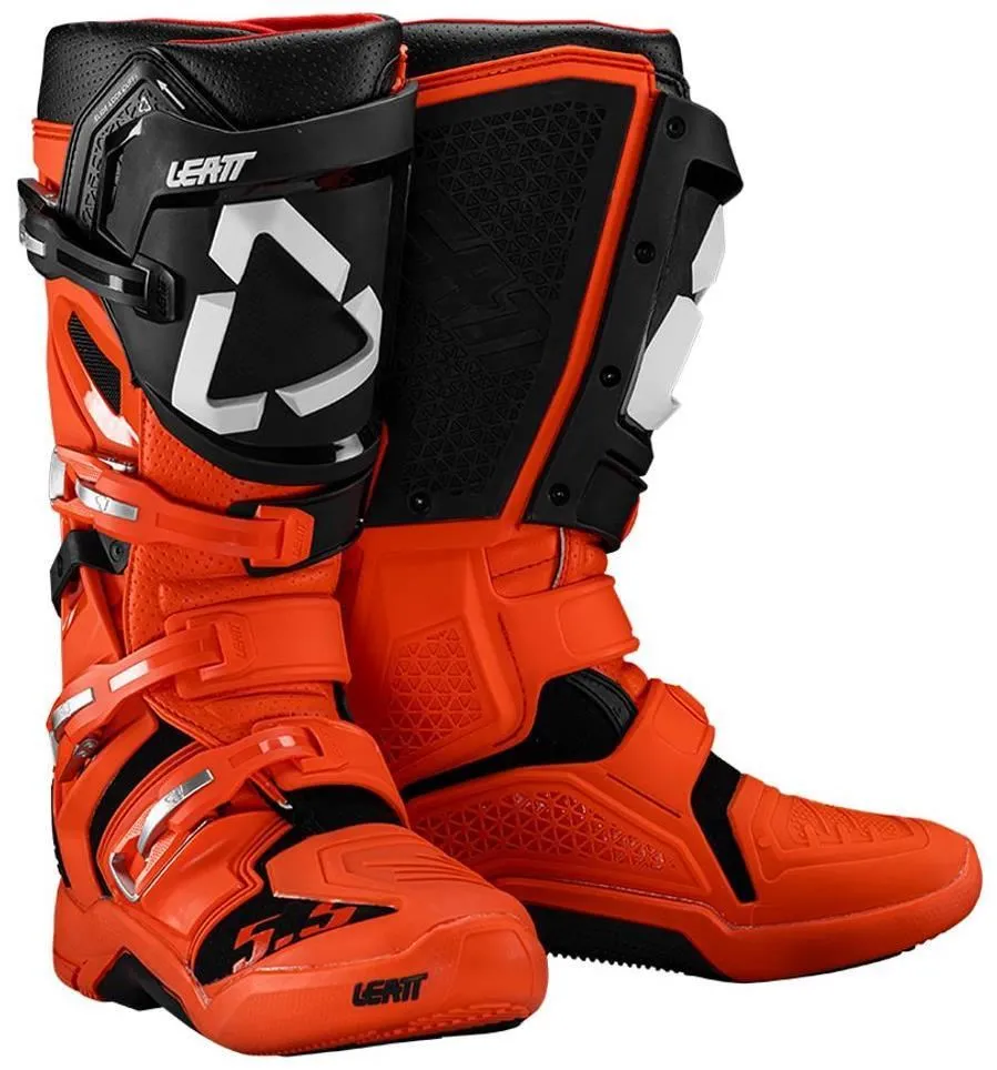 Stivali cross enduro Leatt 5.5 colore arancione