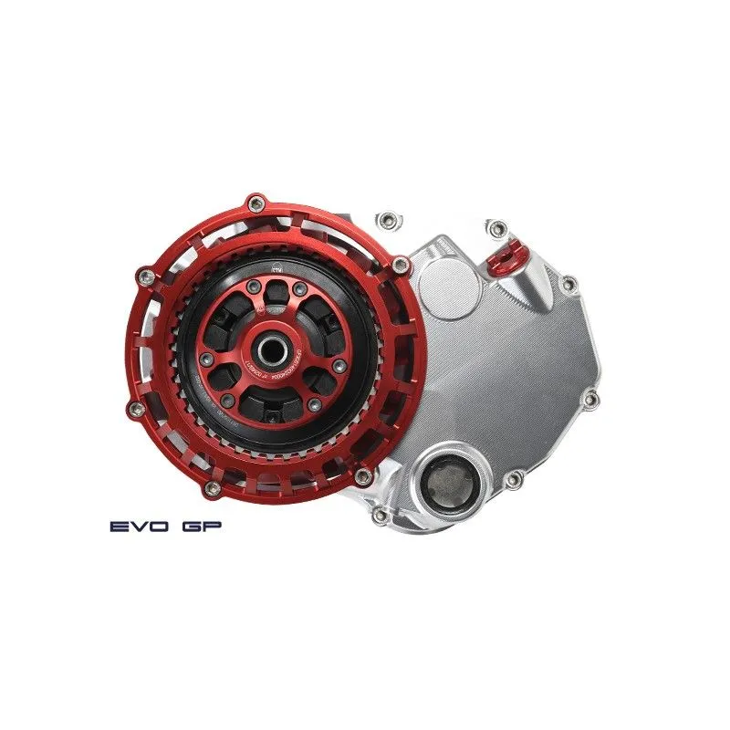STM Kit conversione frizione EVO-GP 40D, con campana, dischi e carter dal pieno Ducati