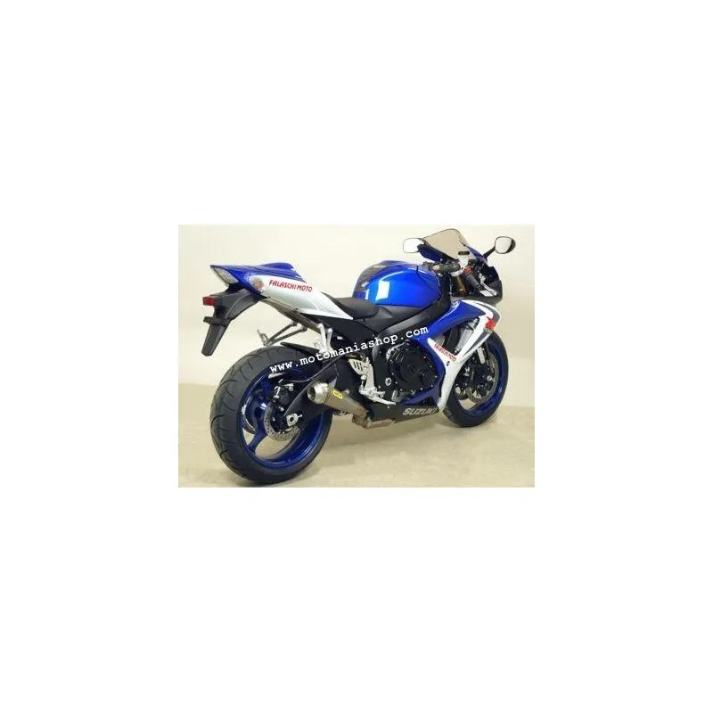 TERMINALE ARROW PRO-RACE SUZUKI GSX-R 600 2006-2007, ACCIAIO, OMOLOGATO