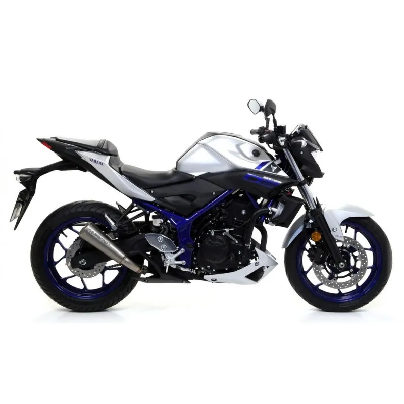 TERMINALE ARROW PRO-RACE YAMAHA MT-03 2018-2019*, ACCIAIO, OMOLOGATO