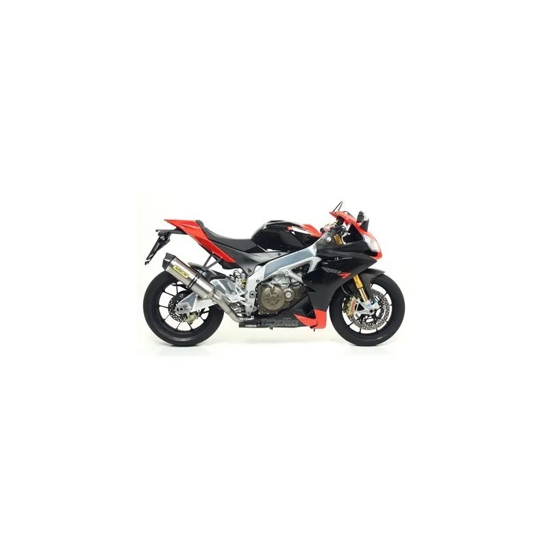 TERMINALE ARROW RACE-TECH APRILIA RSV4 FACTORY APRC 2011-2012, ALLUMINIO/CARBONIO, CATALIZZATO