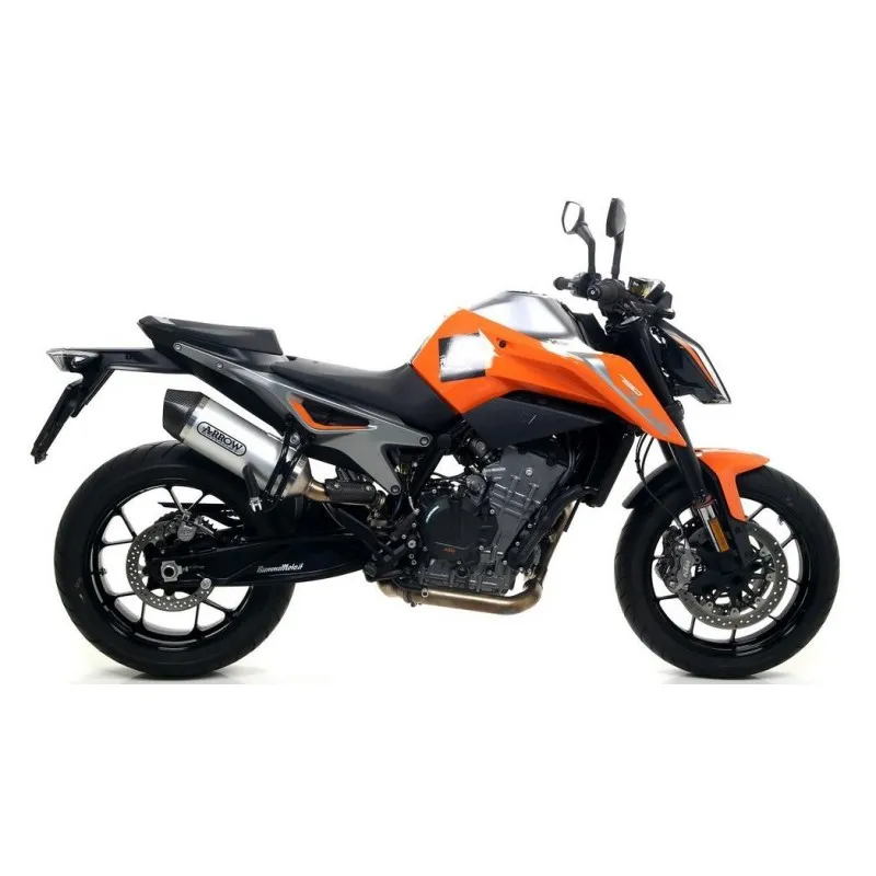 TERMINALE ARROW RACE-TECH KTM 790 DUKE 2018-2020, ALLUMINIO/CARBONIO, OMOLOGATO