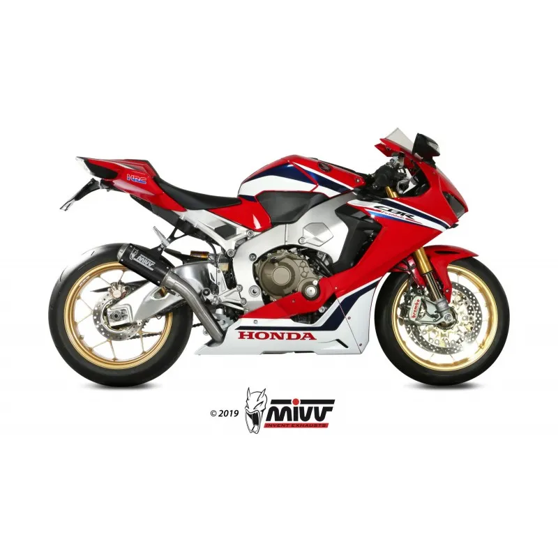 TERMINALE MIVV MK3 HONDA CBR 1000 RR 2017-2019, NON OMOLOGATO CARBONIO