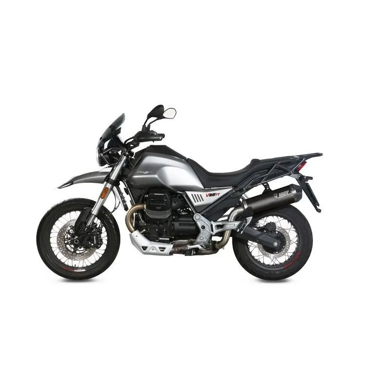 TERMINALE MIVV OVALE MOTO GUZZI V85 TT 2024-2025 (EURO 5+), OMOLOGATO CARBONIO