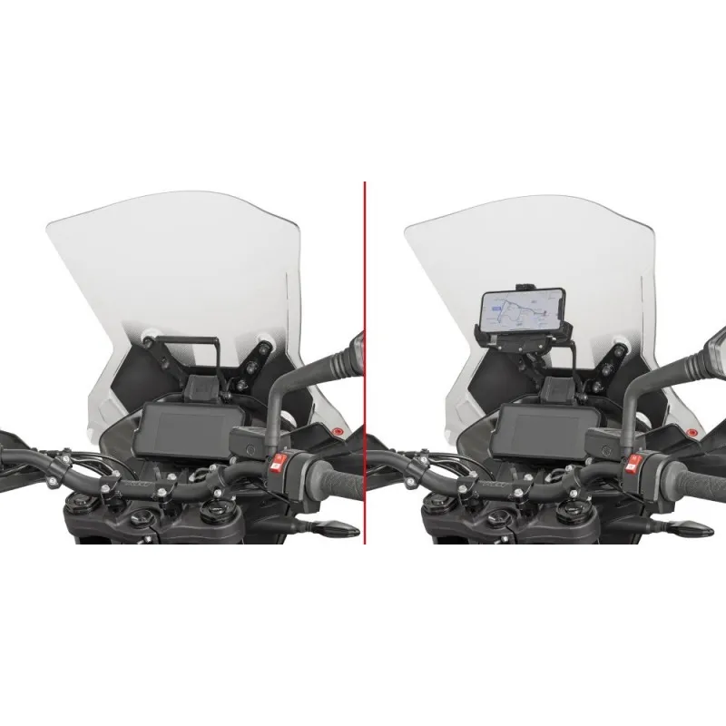 TRAVERSINO IN ALLUMINIO GIVI PER MONTAGGIO SMARTPHONE KTM 790 ADVENTURE 2019-2020