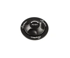 TRFNER - Ricambio Tappo Interno (Sgancio Rapido) / Nero Opaco