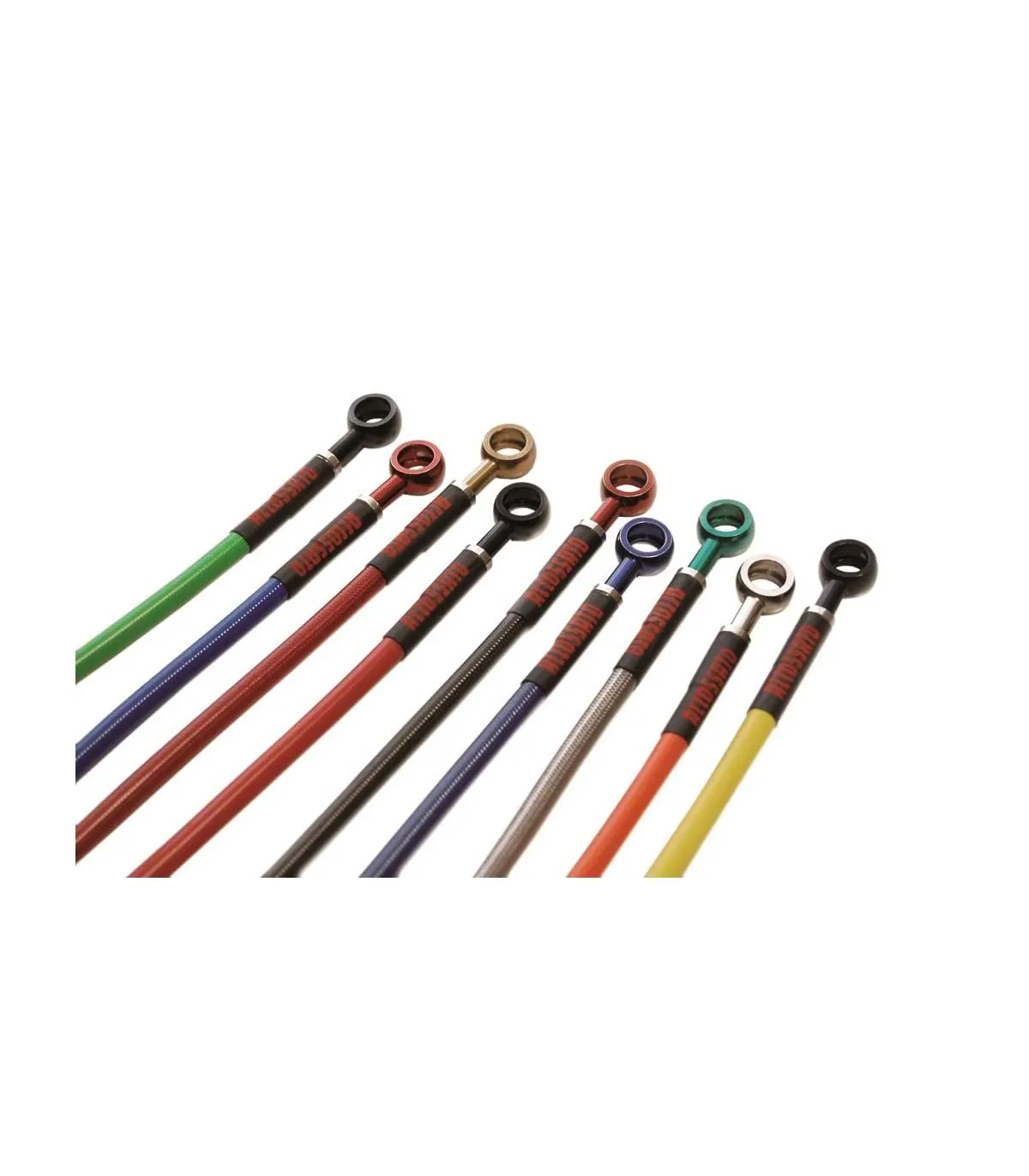 Tubi Freno Accossato Yamaha MT 10 No ABS ( solo anteriori ) ( 2016 - 2017 ) Layout: S,N. Tubi : 3