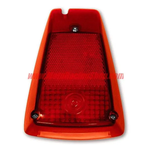 Vetro di ricambio per fanalino enduro UFO per parafango posteriore Preston 1975-1979 - Ancillotti/Villa serie FV Regolarità 1978-1979 (cod. ME08031)