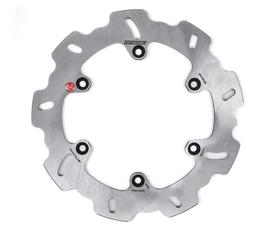 Disco freno posteriore Braking YAMAHA YZ 125 / 250 1988-1997 YAMAHA WR 250 1990-1997 YAMAHA YZF 400 1998-1999 YAMAHA WRF 400 1999-2000 YAMAHA YZF 400 1998-1999